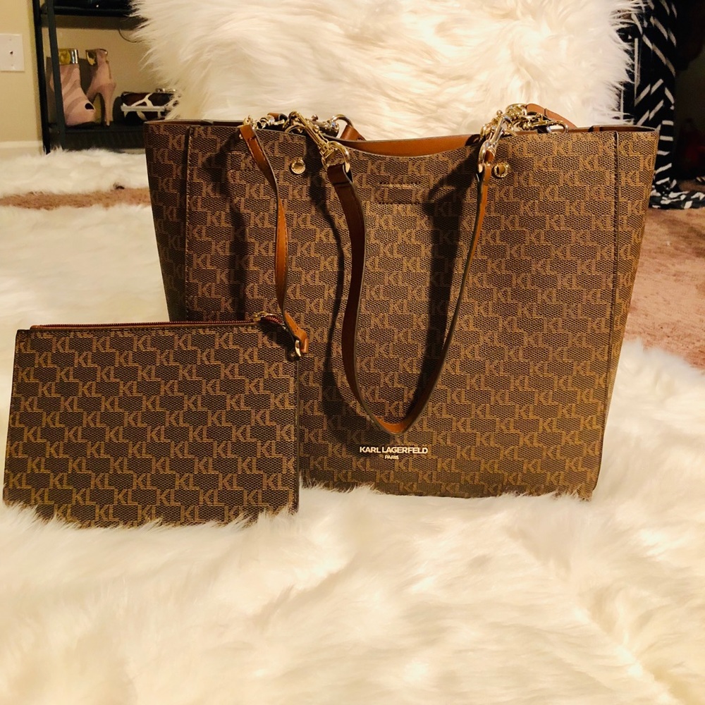 A Large Karl Lagerfeld Bag